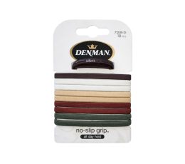 Denman Neutral Hair Elastics 10pk