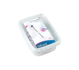 Sibel Metal Roller Pins 57mm 200pcs