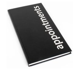 Agenda Appointment Book 3 Assistant - Black