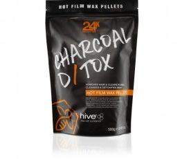 24K Charcoal Hot Wax 500g