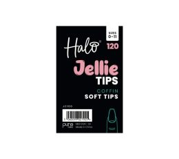 Halo Jellie Tips Coffin Long 120pk