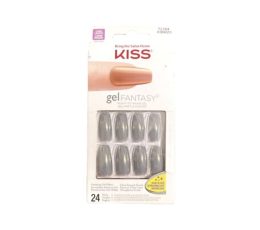 Kiss Gel Fantasy Grey Nails