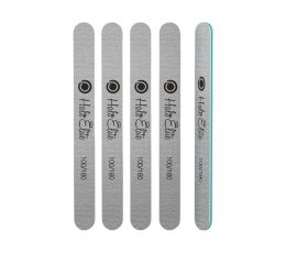 Halo Straight Nail Files 100/180 5pk