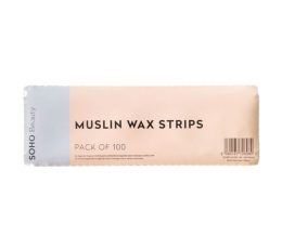 SOHO Beauty Muslin Wax Strips 100pcs